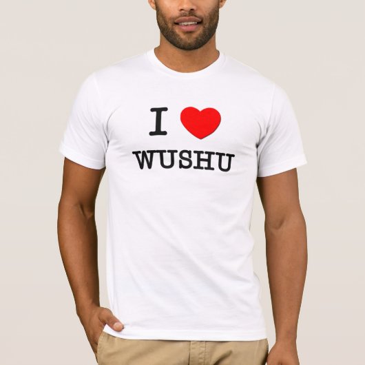 Ik hou van Wushu T-shirt (Voorkant)