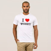 Ik hou van Wushu T-shirt (Voorkant volledig)