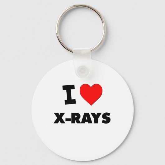 Ik hou van X-Rays Sleutelhanger (Voorkant)