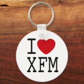 Ik hou van XFM porte clef Sleutelhanger (Voorkant)
