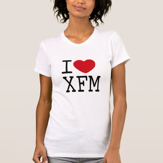 Ik hou van XFM T-shirt (Voorkant)