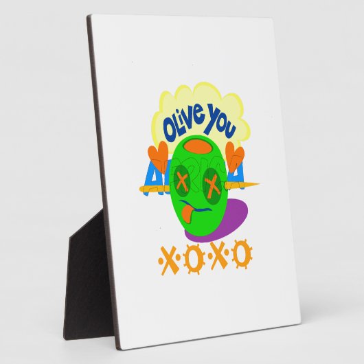 Ik hou van XOXO Afrika Fotoplaat (Zijkant)