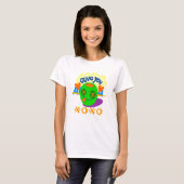 Ik hou van XOXO Afrika, prachtige tekstquote T-shirt (Voorkant volledig)