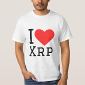 Ik hou van Xrp T-shirt (Voorkant)