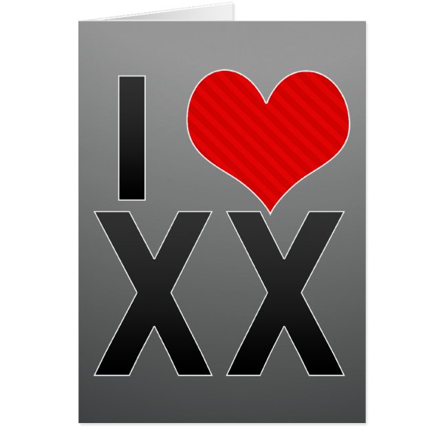 Ik hou van XX (Voorkant)
