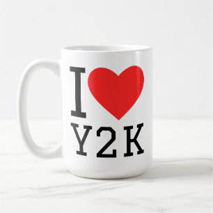 Ik hou van y2k koffiemok