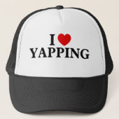 Ik hou van Yapping Professional Yapper Trucker Pet (Voorkant)