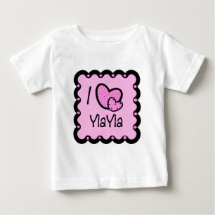 Ik hou van Yia Yia Cute T-Shirt