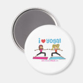ik hou van yoga magneet (Voorkant / Achterkant)