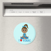 Ik hou van yoga! magneet (Insitu (Vaatwasser))