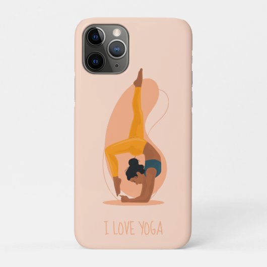 Ik hou van Yoga - Mooi licht Case-Mate iPhone Case (Achterkant)