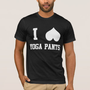 Ik hou van Yoga Pants T-shirt