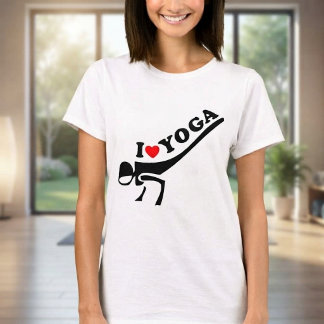 Ik hou van Yoga T-shirt