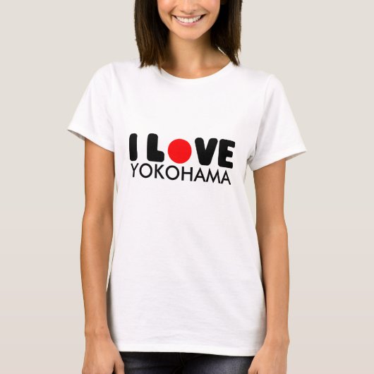 Ik hou van Yokohama | T-shirt (Voorkant)