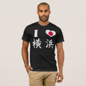 Ik hou van YOKOHAMA T-shirt (Voorkant volledig)