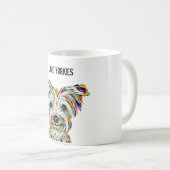 Ik hou van Yorkies 11 oz. KoffieMok (Voorkant rechts)
