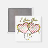Ik hou van You Design Magneet (Voorkant / Achterkant)