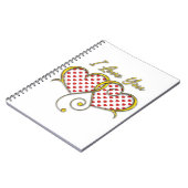 Ik hou van You Design Notitieboek (Linkerzijde)