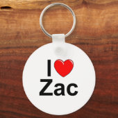 Ik hou van Zac Sleutelhanger (Voorkant)