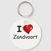 Ik hou van Zandvoort Sleutelhanger (Voorkant)
