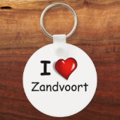 Ik hou van Zandvoort Sleutelhanger (Voorkant)