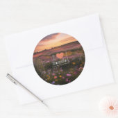 Ik hou van Zazzle Sticker (Envelop)