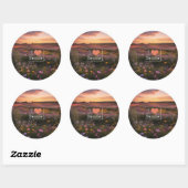 Ik hou van Zazzle Sticker (Vel)