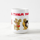 Ik hou van ze Dawgs! Koffiemok (Center)