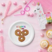 Ik hou van ze! Papieren bord (Feest)