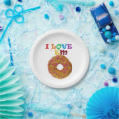Ik hou van ze! papieren bordje (Feest)