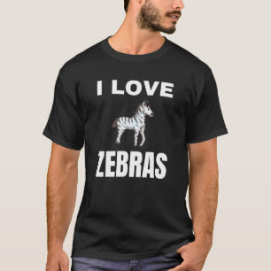 Ik hou van Zebra's T-shirt