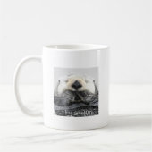Ik hou van zee otters koffiemok (Links)