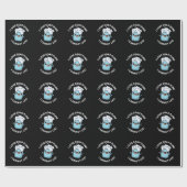 Ik hou van zeeppuns... ik kan niet lachen met grap cadeaupapier (Vlak)