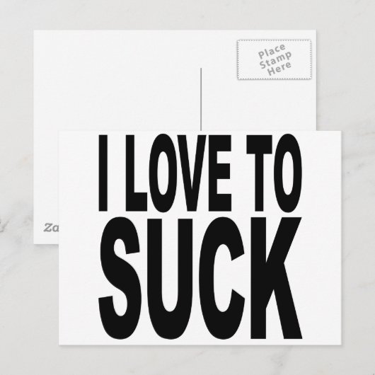 Ik hou van zeuren briefkaart (Voorkant / Achterkant)