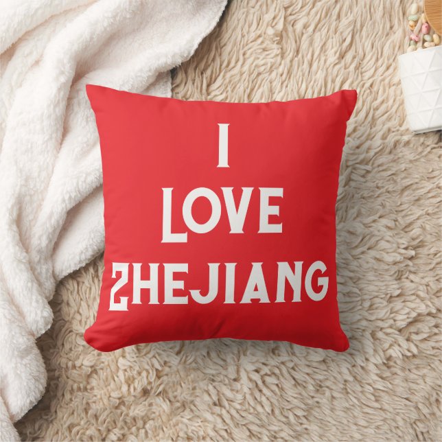 Ik hou van Zhejiang Kussen (Deken)