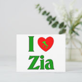 Ik hou van Zia Briefkaart (Staand voorkant)