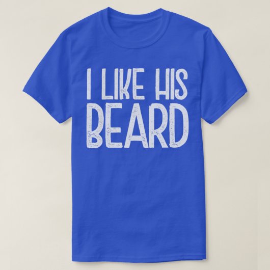 Ik hou van zijn baard 15 t-shirt (Design voorkant)
