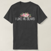 Ik hou van zijn baard 23 t-shirt (Design voorkant)