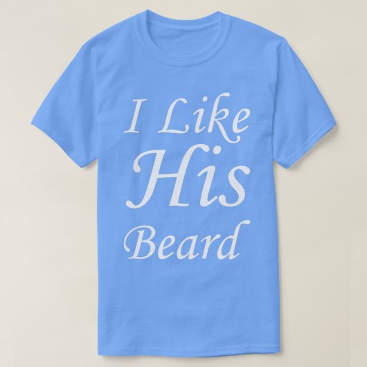 Ik hou van zijn baard 51 t-shirt (Design voorkant)