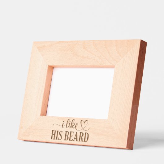 Ik hou van zijn baard gegraveerde lijstjes (Links)