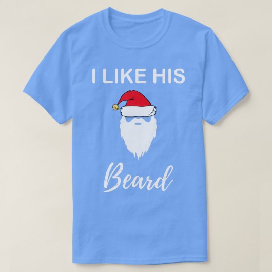 Ik hou van zijn Shirt voor grappige kerstparen (Design voorkant)