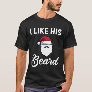 Ik hou van zijn Shirt voor grappige kerstparen