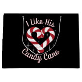 Ik hou van zijn snoepriet grappige koppels die ove groot cadeauzakje (Voorkant)