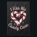 Ik hou van zijn snoepriet grappige koppels die ove theedoek<br><div class="desc">Ik hou van zijn snoepriet grappige koppels die overeenkomen</div>