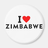 Ik hou van zimbabwe land zoals harttoerisme toeris magneet (Voorkant)