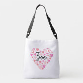 Ik hou van Zoe Crossbody Tas (Achterkant)