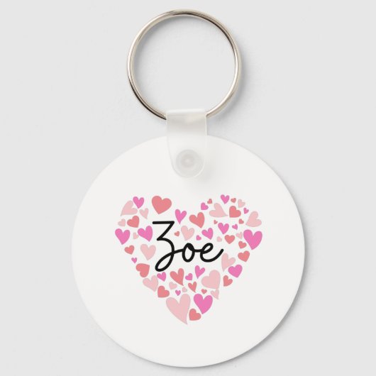 Ik hou van Zoe Sleutelhanger (Voorkant)