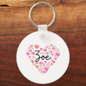 Ik hou van Zoe Sleutelhanger (Voorkant)