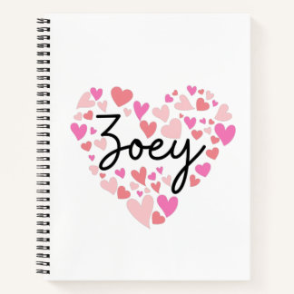 Ik hou van Zoey Notitieboek