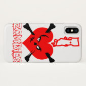 Ik hou van zombies Case-Mate iPhone case (Achterkant (horizontaal))